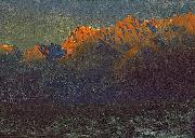 Albert Bierstadt Sunrise in the Sierras France oil painting artist